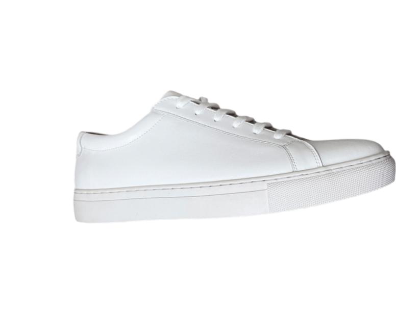 Moratio Blanc Sneakers Rehaussantes +5 cm plus haut